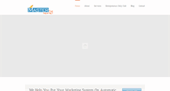 Desktop Screenshot of masterthenewnet.com